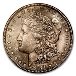 1884 Morgan Dollar MS-63 PCGS (Beautiful Toning)