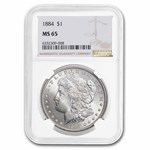 1884 Morgan Dollar MS-65 NGC