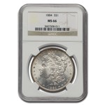 1884 Morgan Dollar MS-66 NGC