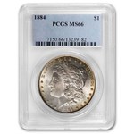 1884 Morgan Dollar MS-66 PCGS