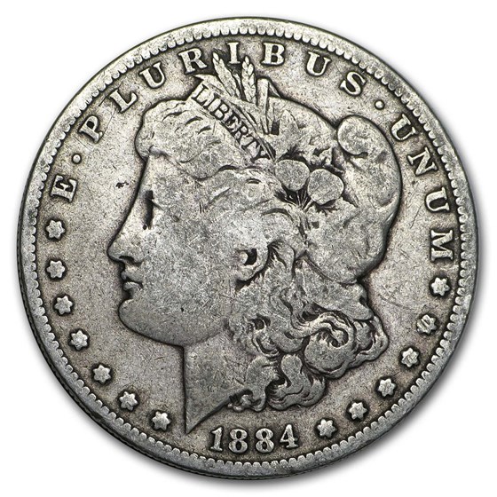 1884 Morgan Dollar VG/VF 1884 Morgan Dollar VG/VF