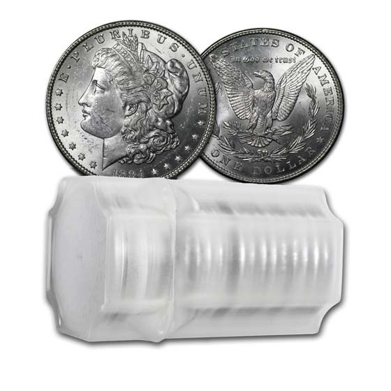 1884 Morgan Dollars BU (20 Count Roll) 1884 Morgan Dollars BU (20 Count Roll)