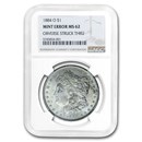 1884-O Morgan Dollar Mint Error MS-62 NGC (Obv Struck Thru) 1884-O Morgan Dollar Mint Error MS-62 NGC (Obv Struck Thru)