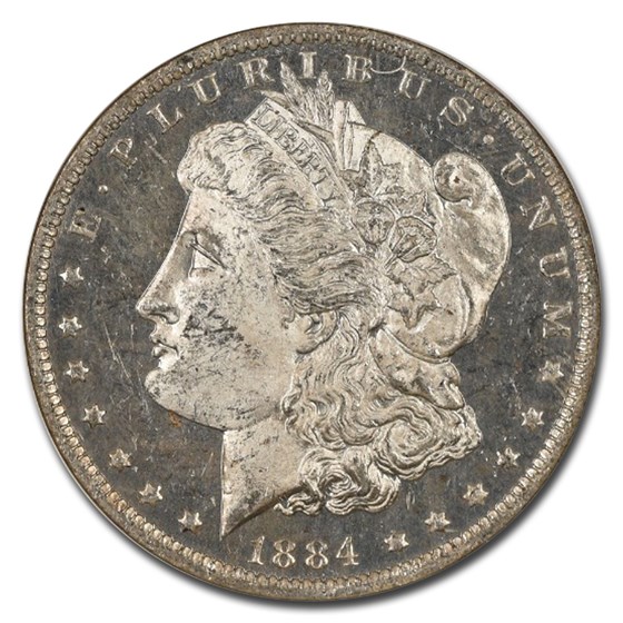 1884-O Morgan Dollar MS-63 DPL NGC 1884-O Morgan Dollar MS-63 DPL NGC