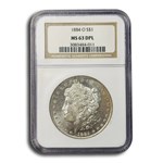 1884-O Morgan Dollar MS-63 NGC (DPL)