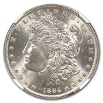 1884-O Morgan Dollar MS-63 NGC (Green Label)