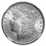 1884-O Morgan Dollar MS-64 NGC