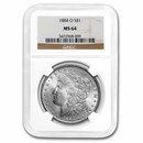 1884-O Morgan Dollar MS-64 NGC