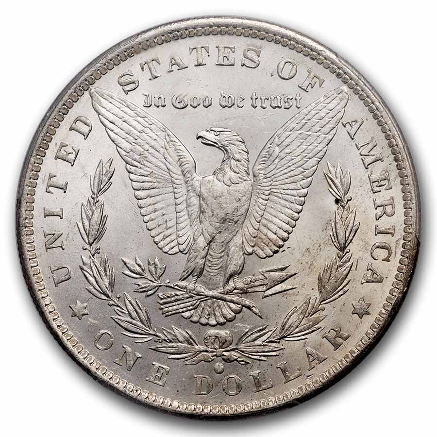 アメリカ　モルガンダラー銀貨1884 o MS-64 PCGS Buy an 1884-O Morgan Dollar PCGS MS-64 Today | APMEX