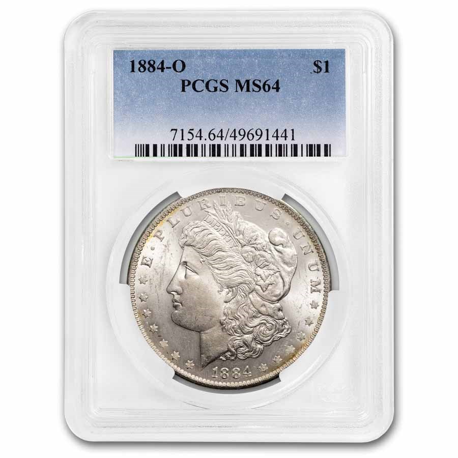 1884-O Morgan Dollar MS-64 PCGS