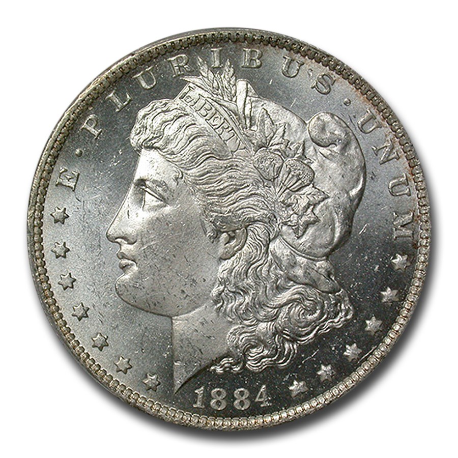 1884-O Morgan Dollar MS-64+ Prooflike PCGS