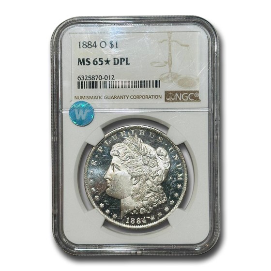 1884-O Morgan Dollar MS-65* NGC (DPL) 1884-O Morgan Dollar MS-65* NGC (DPL)