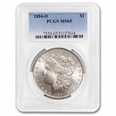 1884-O Morgan Dollar MS-65 PCGS