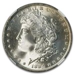 1884-O Morgan Dollar MS-66+ NGC CAC