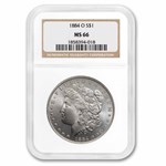 1884-O Morgan Dollar MS-66 NGC