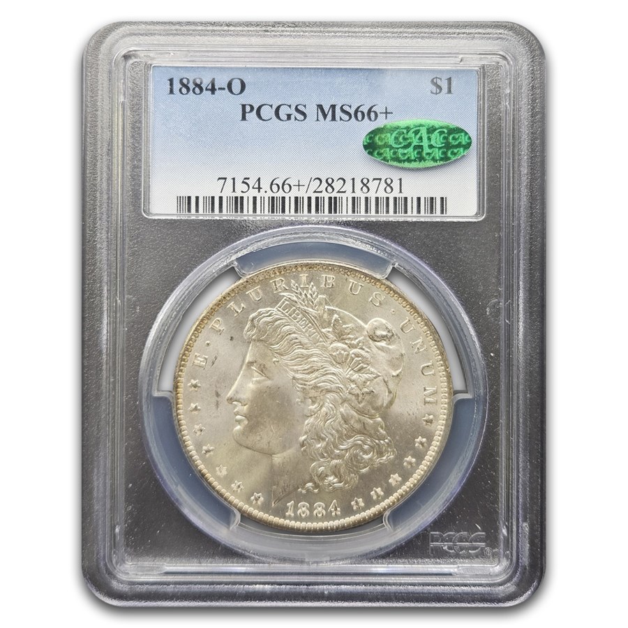 1884-O Morgan Dollar MS-66+ PCGS CAC