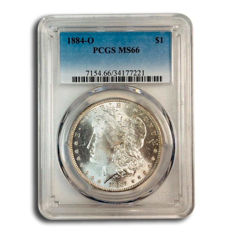1884-O Morgan Dollar MS-66 PCGS