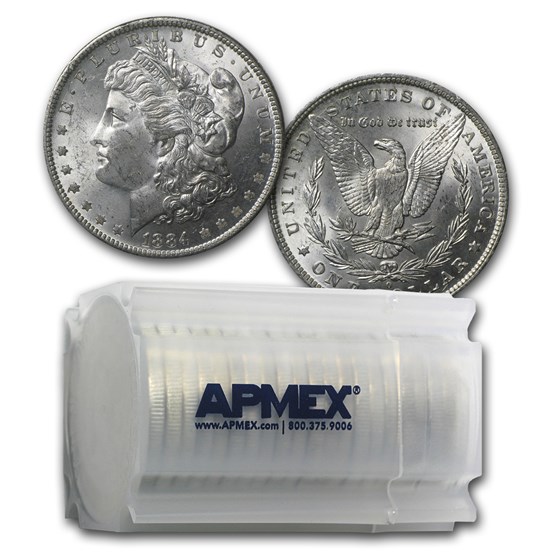 1884-O Morgan Dollars BU (20 Count Roll) 1884-O Morgan Dollars BU (20 Count Roll)