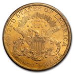 1884-S $20 Liberty Gold Double Eagle MS-61 PCGS