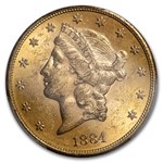 1884-S $20 Liberty Gold Double Eagle MS-62 PCGS