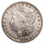 1884-S Morgan Dollar AU-50 NGC