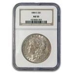 1884-S Morgan Dollar AU-55 NGC