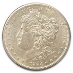 1884-S Morgan Dollar AU-55 PCGS