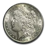 1884-S Morgan Dollar AU-55 PCGS