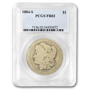 1884-S Morgan Dollar Fair-2 PCGS (Low Ball Registry) 1884-S Morgan Dollar Fair-2 PCGS (Low Ball Registry)