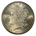 1884-S Morgan Dollar MS-63 PCGS