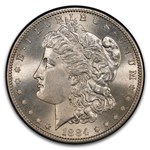 1884-S Morgan Dollar MS-63 PCGS