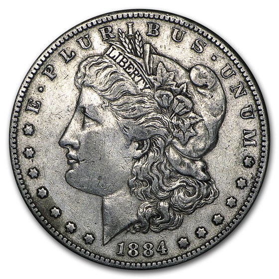 1884-S Morgan Dollar XF-45 1884-S Morgan Dollar XF-45