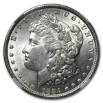 1884 Stage Coach Silver Dollar BU NGC