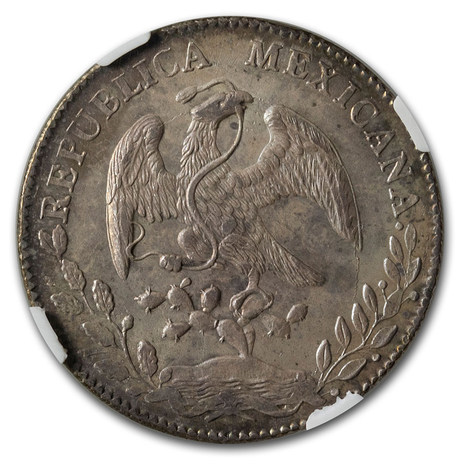 Buy 1884-Zs JS Mexico Silver 8 Reales MS-61 NGC | APMEX