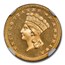 1885 $1 Indian Head Gold PF-67 UCAM NGC