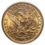 1885 $5 Liberty Gold Half Eagle MS-63 PCGS