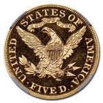1885 $5 Liberty Gold Half Eagle PF-65 UCAM NGC