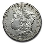 1885-CC Morgan Dollar AU