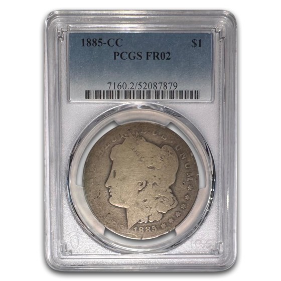 1885-CC Morgan Dollar Fair-2 PCGS