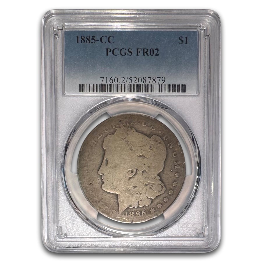 1885-CC Morgan Dollar Fair-2 PCGS