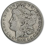 1885-CC Morgan Dollar Fine
