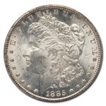 1885-CC Morgan Dollar MS-62 PCGS