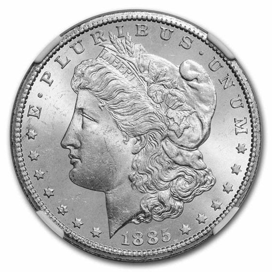 Buy 1885-CC Morgan Dollar MS-63 NGC | APMEX
