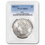 1885-CC Morgan Dollar MS-64 PCGS (GSA)