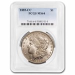 1885-CC Morgan Dollar MS-64 PCGS