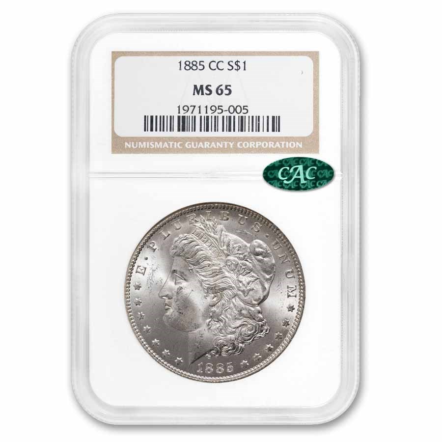 1885-CC Morgan Dollar MS-65 NGC CAC