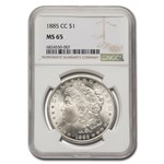 1885-CC Morgan Dollar MS-65 NGC