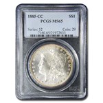 1885-CC Morgan Dollar MS-65 PCGS