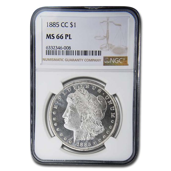 1885-CC Morgan Dollar MS-66 NGC (PL)