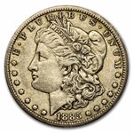 1885-CC Morgan Dollar XF
